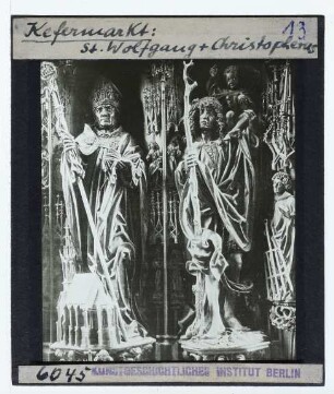 Meister des Kefermarkter Altars, Kefermarkter Flügelaltar : St. Wolfgang, Christophorus
