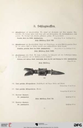 3. Schlagwaffen (Nr. 183-206)