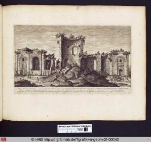 Vestigij delle Terme Constantino nel monte quirinale