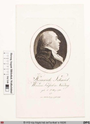 Bildnis Heinrich Schmid
