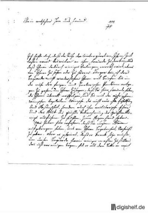 111: Brief von Johann Georg Sulzer an Ewald Christian von Kleist