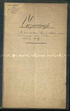 Handschrift mit einem Verzeichnis der beim Artillerie-Depot zu Berlin eingelieferten französischen Adler und Fahnen aus dem Feldzuge 1870/71