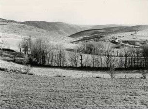 Cevennen Landschaft bei Florac. Die Landschaft ist karg und trotzdem sehr reizvoll