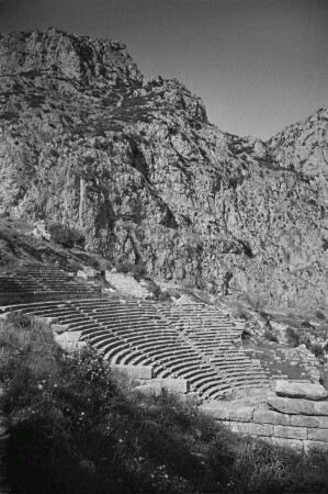 Reisefotos Griechenland. Delphi. Theater