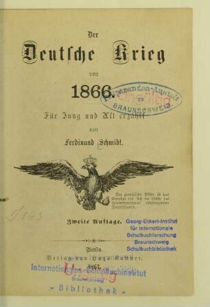 Der deutsche Krieg von 1866 : für Jung und Alt erzählt