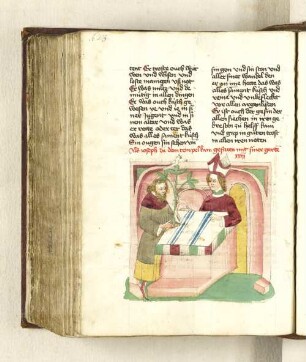 Joseph mit der Gerte im Tempel