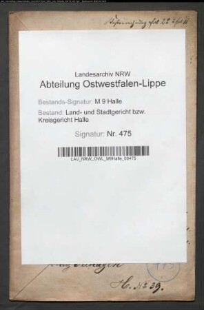 Sonstige: Hartmann, Peter Ernst: