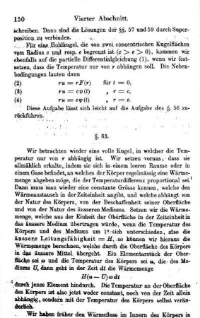§. 63. Wärmeaustausch mit dem umgebenden Medium