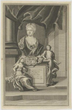 Bildnis des Maria Dorothea Myliussin, gebohrne Erffutin