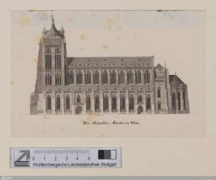 Die Münster-Kirche in Ulm