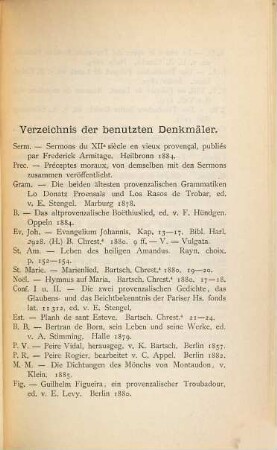Beitrag zum Gebrauch der Präpositionen "DE" im Provenzalischen