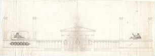 Gärtner, Andreas; München; Illuminations-Dekoration, Varianten - Aufriss (Variante 2)