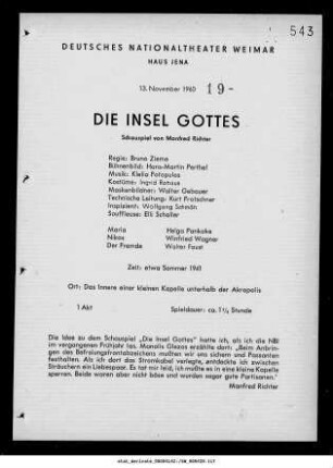Die Insel Gottes