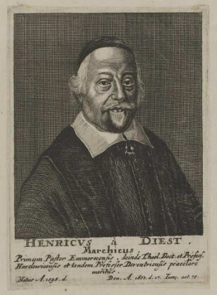 Bildnis des Henricvs à Diest