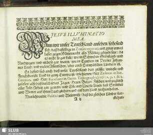 Vorrede zum fünfften Theil deß Wappenbuches
