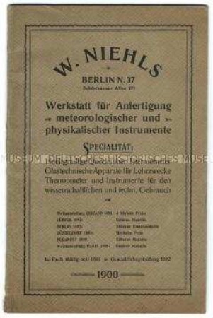 Physikalische Instrumente