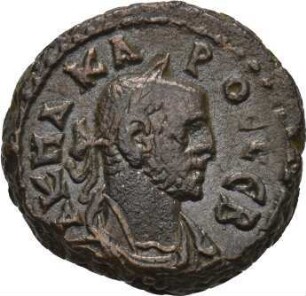 Carus (August/September 282 - Juli/August 283): Alexandria / Ägypten, 282/283 n. Chr. – Tetradrachme