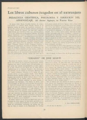 "Ideario" de José Martí