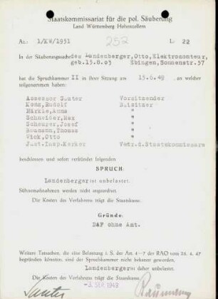 Landenberger, Otto