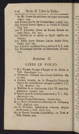 114-143, Scrinium G. - Scrinium H.