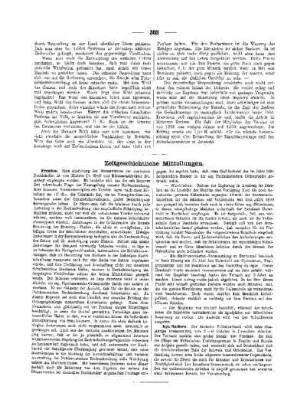 Zeitgeschichtliche Mitteilungen