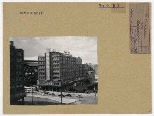 Straßenansicht. Berlin, Mitte, Alexanderplatz/Am Königsgraben (Straße 1973 eingezogen)/Rathausstraße