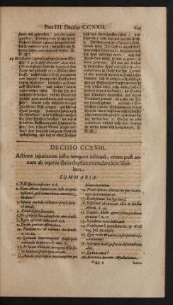 Decisio CCXXIII.