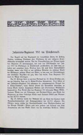 Infanterie-Regiment 370 im Priesterwald