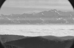 Feldberg: Alpenpanorama vom Feldberg, vom Säntis bis ...