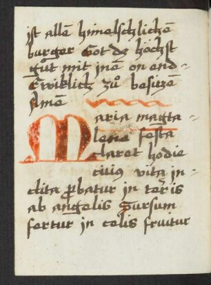 Zwei Hymnen zu Maria Magdalena mit Einleitung, lat.