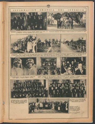 Información gráfica del interior