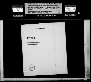 Oberamtsärztliche Gemeindevisitationen (allgemeiner Schriftwechsel mit den Oberämtern, ohne Visitationsprotokolle): Oberämter Laupheim, Leutkirch, Münsingen, Ravensburg, Riedlingen, Saulgau und Tettnang