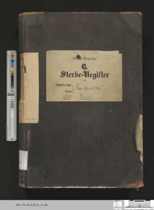 Sterberegister Stadt Frankfurt (Oder) 1898, Urkunde 1-532