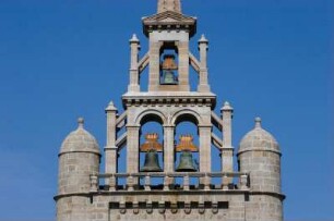Frankreich. Bretagne. Cotes d Armor. Pleubian. Eglise. Glockenturm