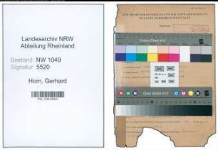 Entnazifizierung Gerhard Horn , geb. 09.07.1892 (Arzt)