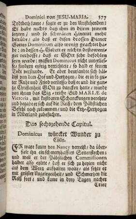 Das sechszehende Capitul. - Das achtzehende Capitul.