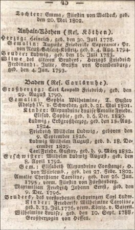 Anhalt-Köthen (Res. Köthen).