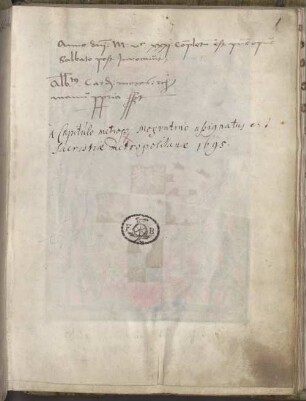 Beicht- und Meßgebetbuch des Kardinals Albrecht von Brandenburg - Hofbibliothek Aschaffenburg Ms. 8