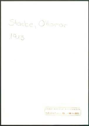 Starke, Ottomar, o.O., an Wichert