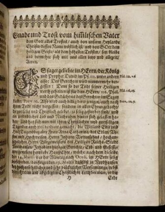 Christliches EhrenGedächtnis