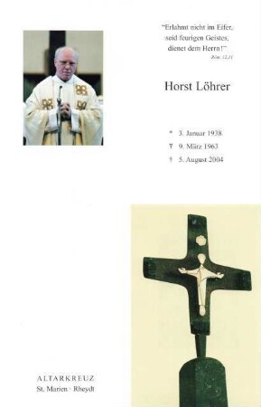 Löhrer, Horst