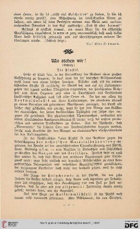 Wo stehen wir?, [2]