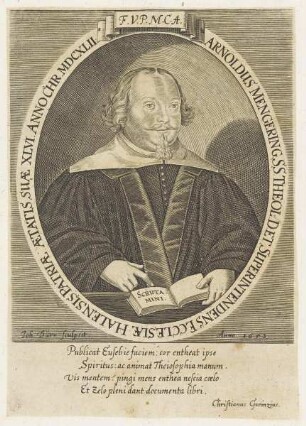 Bildnis des Arnoldus Mengering