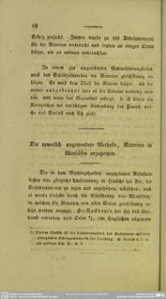 Die neuerlich angewendete Methode, Retorten in Windöfen anzuheitzen
