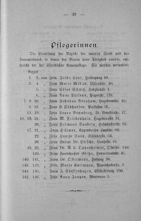 Pflegerinnen.