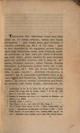 De Themistoclis Neoclis filii Atheniensis aetate vita ingenio rebusque gestis : commentatio inauguralis historico-philologica