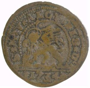 Münze, 5 Soldi, 1734