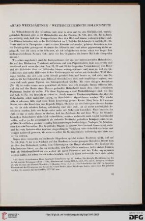 Weitergezeichnete Holzschnitte