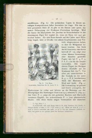 Fig. 8. Veit Stoss, Kupferstich, Martyrium des hl. Jacob, P. 8