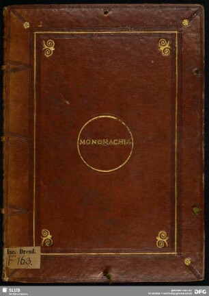 Monomachia. Palietum - Mscr.Dresd.F.163